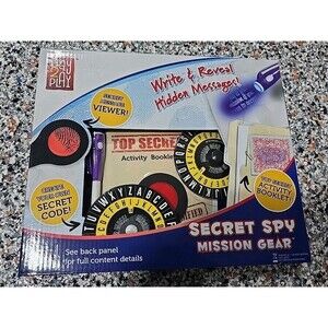 Secret Spy Mission Gear Activity Kit - New